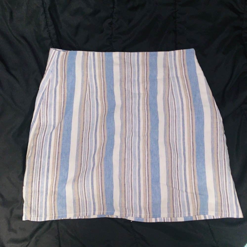 Stripes tight skirt🐚